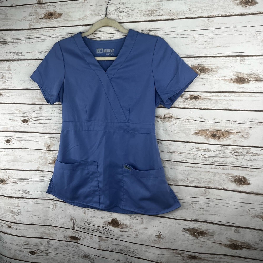 Sky blue greys anatomy by barco scrubs
